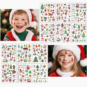 สติกเกอร์ลายสักชั่วคราวกันน้ำสำหรับเด็ก สีขาว ปรับแต่งได้ แฟชั่นสำหรับติดบนใบหน้าและร่างกาย สักลายส่วนตัว - Product Image 5