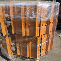 Pièces de châssis de bouteur pour D7G D7R D850J roue de guidage de bloc de dent de rouleau de piste de chaîne à quatre roues motrices avec une forge de courroie