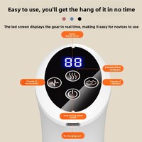 Appareil de massage électrique à lumière rouge, thérapie thermique par micro-courant, grattoir corporel Guasha, brosse de massage des méridiens
