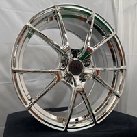 Rines de Aleación Forjados Cromados Vs5rs de 16 17 18 19 20 21 Pulgadas 5x120 5x114.3 5x112 para BMW Audi Mercedes-Benz Lexus Mustang