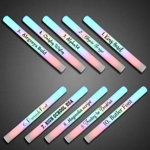 Wholesale 3-Mode RGB Floating Pool <b>Light</b> up Stick Patriotic Red Foam Glow Sticks for Graduation Birthday Wedding Concert Parties - Product Image 1