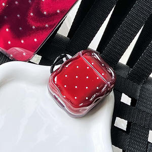 Funda de silicona a prueba de golpes para <span class=keywords><strong>AirPods</strong></span> 1 2 <span class=keywords><strong>3</strong></span> 4 Pro Pro2 con gancho - Product Image 1