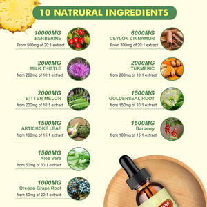 Tetes DL Phenylalanine Pendukung Suasana Hati Produsen OEM Pereda Nyeri Peningkat Energi Suplemen Cair DPLA Alami - Product Image 3