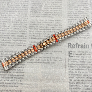 Accessori per orologi in acciaio inox President cinturino invisibile fibbia pieghevole nero verde fantasma 20mm cinturino in acciaio solido - Product Image 4