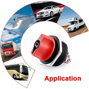 MAX 12-32V DC 300A Continuo 450A Interruptor de desconexión intermitente de la batería del coche Aislador Maestro de corte de energía para coche de barco marino - Product Image 6