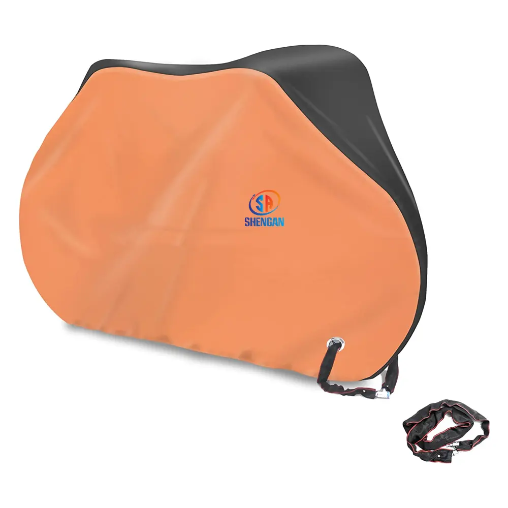 Bike Cover Outdoor Storage Waterproof Available in three colors and two sizes Bike cover comes with bike rack chain lock