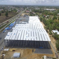 Entrepôt industriel en acier à construction rapide et haute efficacité
