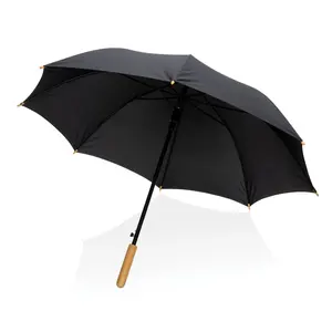 Parapluie automatique en bambou rPET AWARE, merchandising durable - Product Image 4