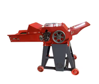 WEIYAN Nouvelle Machine à Hacher le Fourrage pour Bovins, Égreneuse de Maïs et de Canne à Sucre, Mini Hacheuse de Fourrage avec Convoyeur à Engrenages, Inde