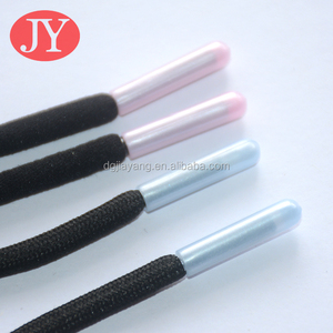 Sudaderas con capucha personalizadas Aglet extremos con plástico perlado Croma y Cuerda de poliéster encaje Aglet Tipping Stoppers Jogger Shorts Punta de encaje - Product Image 4
