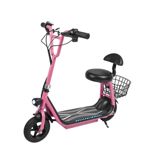จักรยานไฟฟ้าพับได้ 2 ล้อ รุ่น City Bike แบตเตอรี่ 36v มอเตอร์ฮับ สำหรับเด็ก พร้อมเบาะนั่งและตะกร้า - Product Image 4