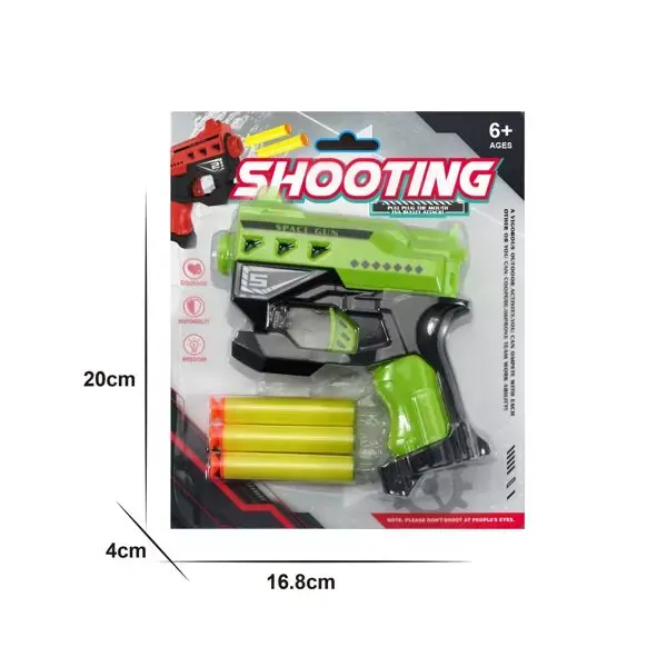 Giocattoli 2022 pistole Super giocattolo gioco di tiro in schiuma EVA per bambini pistola a proiettile morbida manuale con proiettile da 3 pezzi per bambini