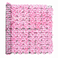 Clôture artificielle pour balcon, plafond, mur, décoration, vente en gros, 1x3m, clôture à fleurs