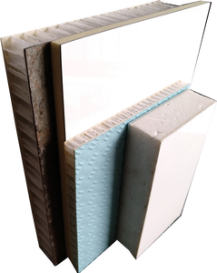 Pannello Sandwich Strutturale in Plastica a Nido d'Ape con Superficie in Melamina Effetto Legno per Decorazione Murale - Product Image 6