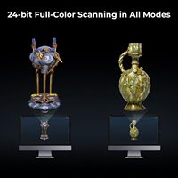 Scanner 3D Raptor Pro avec résolution de 0,02 mm, 60 FPS, sans fil, impression 3D, SDK en stock