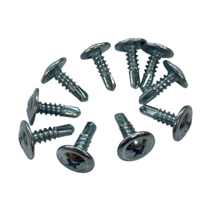 Tornillos Autoperforantes M4.8 x 16mm, Cabeza de Truss Modificada, Recubrimiento de Zinc CR3+, Tornillo para Techos, Acero al Carbono C1022, Homn Reen - Product Image 1