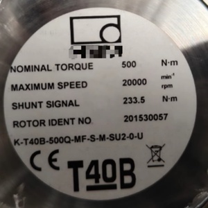 Mesure numérique du couple T40B avec des couples nominaux (réels) allant de 50 Nm à 10 KNm - Product Image 2