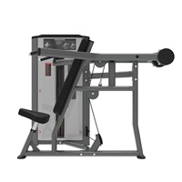 Alat Gym Komersial Shoulder Press, Mesin Gym dengan Beban Pin