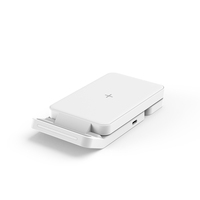 YFZN chargeur sans fil 3 en 1 15W Station de charge sans fil à charge rapide pour Samsung pour Google pour HUAWEI Watch