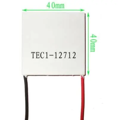 Peltier TEC1-12712 열전 펠티어 모듈 12712 TEC 12V 12A Diy 냉장고 펠티어 열전 쿨러 보드