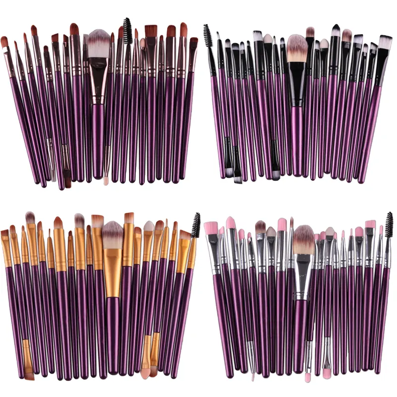 20PCS Harga Promosi Harian Alat Make Up Kecantikan Pribadi Makeup Brush Set