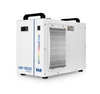 Pendingin Air Industri S&A TEYU CW-5000 800W Presisi Tinggi ±0.3 ℃   untuk Mesin Pemotong dan Pengukir Laser CO2