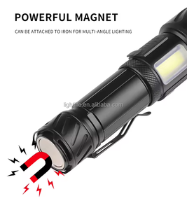 Xhp99 + COB Siêu Sáng Lumen Cao Từ Tính Đèn Pin USB Có Thể Sạc Lại Hight Mạnh Mẽ Torch Ánh Sáng LED Zoom Chiến Thuật Đèn Pin - Product Image 4