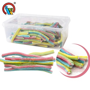Halal Fruit Flavor Sour Licorice Gummy Rope <strong>Candy</strong> Liquorice <strong>Sugar</strong> Coated Factory Supply - Product Image 3