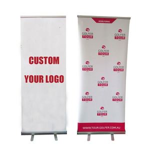 Expositor Publicitario para Ferias Comerciales, Banner Enrollable, Soporte para Banner Retráctil, Mecanismo para Banner Enrollable - Product Image 1