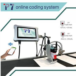 Tij pencetak teks otomatis Online <span class=keywords><strong>Printer</strong></span> Inkjet Batch Coding tanggal cetak Mesin <span class=keywords><strong>Coder</strong></span> untuk tas anyaman - Product Image 4