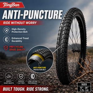 Pneus de vélo <span class=keywords><strong>26</strong></span> pouces à motif bloc, durables, pour VTT, 26x1.<span class=keywords><strong>95</strong></span> 2.125, pneus de VTT économiques, <span class=keywords><strong>26</strong></span> - Product Image 4