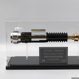 Étui de présentation en acrylique transparent écologique pour support de sabre laser à un seul niveau 11cm X 15cm X 31cm Type de bureau Utilisation à domicile/en <span class=keywords><strong>magasin</strong></span> - Product Image 6