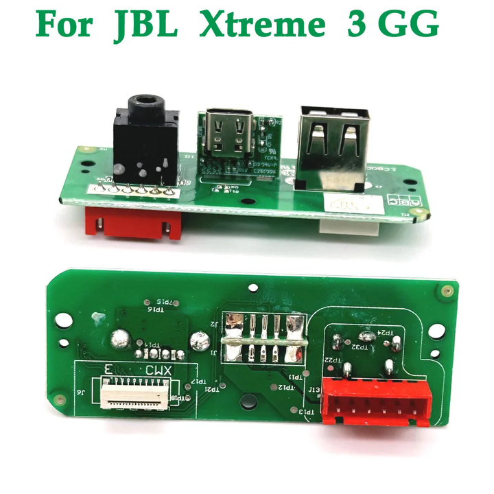 For JBL Xtreme 3 GG USB 2.0 Audio Power Board Connector Bluetooth Speaker Micro USB Charging Port AC Socket