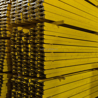 Vigas de Madera H20 Duraderas, Materiales de Construcción Seguros, Resistentes y Sostenibles