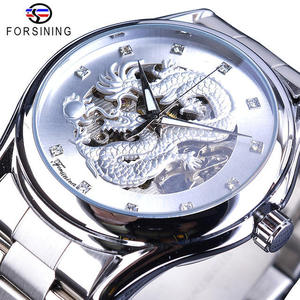 Forsaring FSG นาฬิกาแฟชั่นผู้ชาย, <span class=keywords><strong>2033</strong></span>ลำลองนาฬิกากลไกอัตโนมัติกันน้ำ - Product Image 3