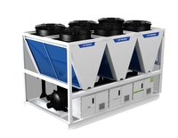 Refroidisseur industriel Kingfit 380V R134a refroidi par air pour moteur de compresseur à roulement magnétique haute efficacité, température de fonctionnement 7-12°C