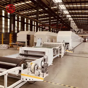 High speed mcm lightweight stone making machine automatic panel soft flexible stone production line