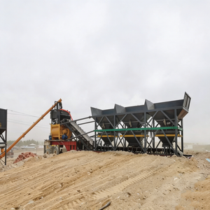 Pabrik Pembuatan Beton Mobile, Pabrik Konstruksi Bangunan, Lini Produksi, Pabrik Pencampur Campuran Beton Portabel - Product Image 5