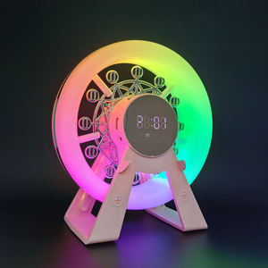 <span class=keywords><strong>Chargeur</strong></span> sans fil USB Bluetooth avec lumières colorées, plafonnier ciel étoilé, réveil et <span class=keywords><strong>chargeur</strong></span> sans fil pour la maison et les fêtes - Product Image 5