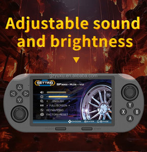 Console de <span class=keywords><strong>jeu</strong></span> portable SF3000, écran IPS de <span class=keywords><strong>4</strong></span>,5 pouces, lecteur de jeux rétro, 22000 jeux, double joystick, appareil portable - Product Image 4