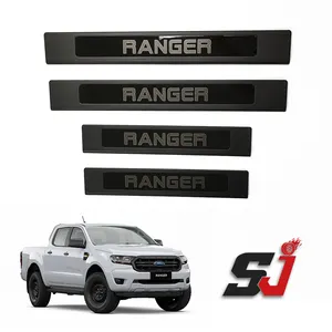 Factory Direct Sales Car Other Exterior Accessories Car Door Sill Protector Inner Outer Door Step Plate For 2015-2017 Ranger