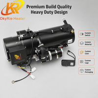 OkyRie Chauffe-moteur diesel liquide 12V 24V 15KW avec télécommande LCD compacte pour camion, bateau, caravane - Vente en gros