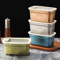 Boîte à bento en titane pur de haute qualité, ultralégère, 1000 ml/1400 ml, pour le camping en plein air, vente en gros sur mesure