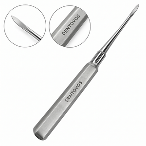 Elevador Dental Dentovos Bein, Acero Inoxidable 420 de Primera Calidad, Pulido Mate, Recubrimiento de Plasma, Instrumento Profesional para Cirugía Oral - Product Image 5