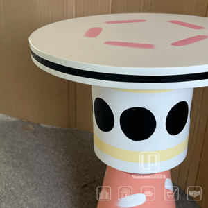 Tables basses design minimalistes Updecors, style italien, tabouret de dessin animé, table de chambre d'enfant, design minimaliste créatif - Product Image 5