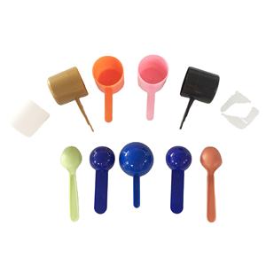 دفعة صغيرة مخصصة أمر مخصص مصنوعة حسب الطلب من البلاستيك الصف الغذاء أداة ملعقة ملونة حسب تصميم العميل - Product Image 1