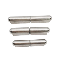 Charnière de fenêtre de style industriel soudage de baril de porte robuste 180 degrés fer aluminium balle acier inoxydable balle charnière en fer