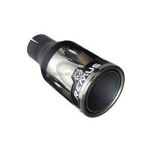 Fibre de carbone brûlée bleue de course en acier inoxydable pour Akrapovic <span class=keywords><strong>REMUS</strong></span> système d'échappement silencieux Performance tuyau d'échappement de voiture échappement - Product Image 4