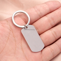 Plaque d'identification pour chien en acier inoxydable, forme cœur, vierge, pour gravure ou sublimation, personnalisable avec le nom de votre animal, accessoires de collier en métal sur mesure