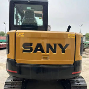 Mini-excavatrice SANY d'occasion de 6 tonnes SY60C Pro, excavatrice compacte sur chenilles / Micro-excavatrice Sany SY 60C SY60 à vendre en stock - Product Image 2
